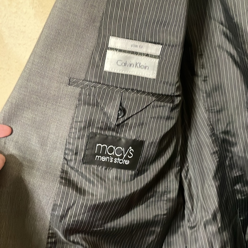 Calvin Klein sport coat 46R - Picture 8 of 12